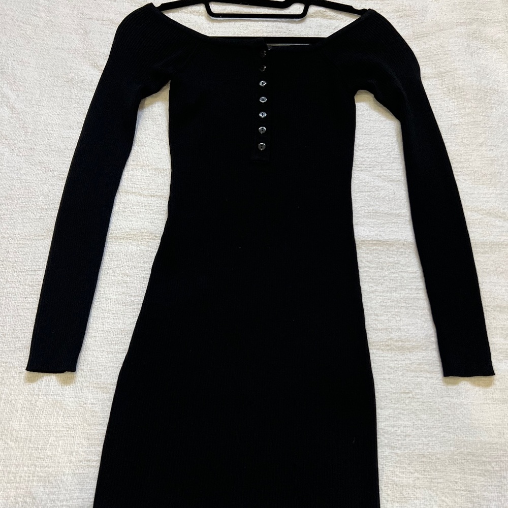 Black Long Sleeve Dress